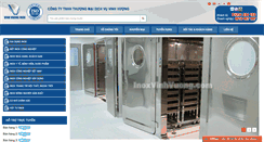 Desktop Screenshot of inoxvinhvuong.com
